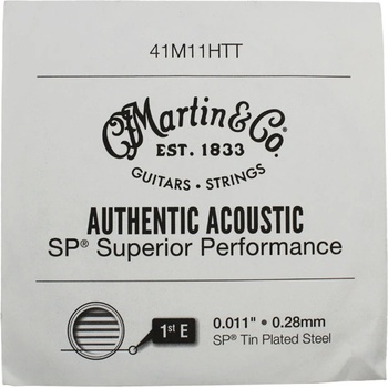 Martin&Co Martin 41M11HTT, Единична струна за акустична китара, Размер 0.11, E (M11HTT-E1)