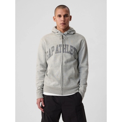 Gap Athletic mikina na zips sivá