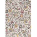 Flair Rugs Кремав ръчно изработен вълнен килим 200x290 cm Tania Floral - Flair Rugs (503119380030)