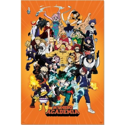 Plagát, Obraz - My Hero Academia - Characters, 61 × 91.5 cm