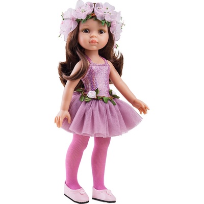 Paola Reina Oblečenie pre bábiky 32 cm Ružové šaty pre Carol