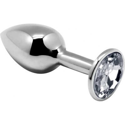 Alive Mini Metal Butt Plug Anal Pleasure White L – Zboží Mobilmania