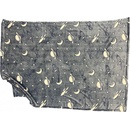 Mikro Trading Deka mikroflanel vesmír ve tmě svítící modrá