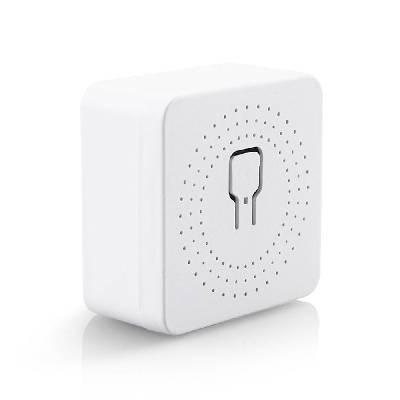 Смарт превключвател No brand PST-AP-SMT, 1 канал, 220V, 16A, Wi-Fi, Tuya Smart, Бял - 91021 (91021)