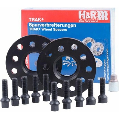H&R rozšiřovací podložky šířka 2 × 15mm - Mini Cooper F56, černé, včetně šroubů – Zbozi.Blesk.cz