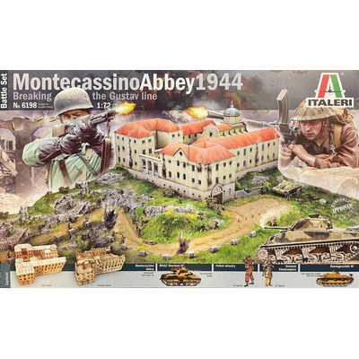 Italeri Montecassino 1944:Gustav Line Batte Model Kit diorama 6198 1:72