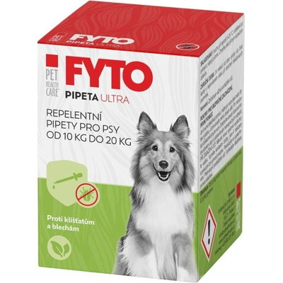 PHC FYTO pipeta ULTRA pro psy 10-20kg 3x10ml