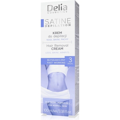 DELIA COSMETICS Satine depilation depilační krém 100 ml