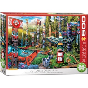 EUROGRAPHICS Пъзел Eurographics от 500 части - Тотем (65005361)