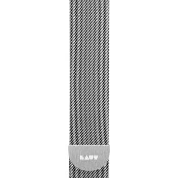 LAUT Steel Loop pásek na Apple Watch 38/40 mm stříbrná LAUT-AWS-ST-SL