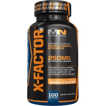 Molecular Nutrition X-Factor Arachidonic Acid | Clinically Proven Muscle Builder [100 Гел капсули]