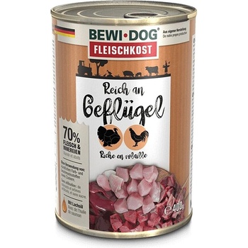 Bewi Dog консерви - Птици, 400г