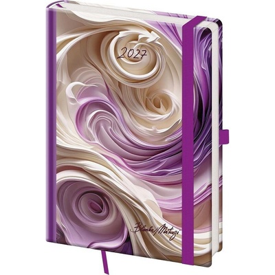 Helma Vario A5 denní 2027 Matragi Violet