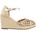 GIOSEPPO 72281 Wedge Espadrilles - Golden (Platinum)