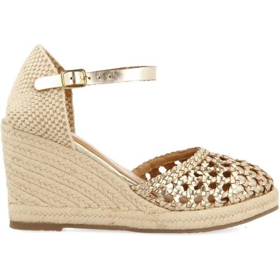 GIOSEPPO 72281 Wedge Espadrilles - Golden (Platinum)