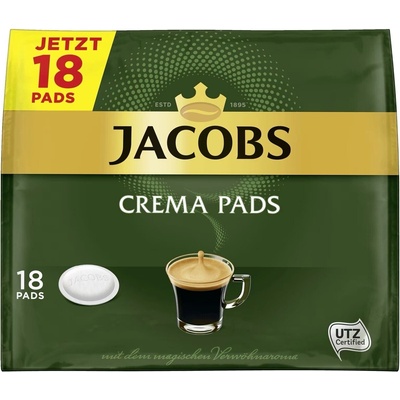 Douwe Egberts Jacobs Crema Pads Senseo капсули 18 бр