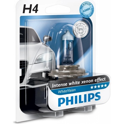 Philips WhiteVision H4 P43t 12V 55W