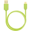 Axagon BUMM-AM10QG Micro USB 2A, 1m, zelený