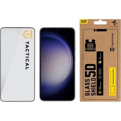 Tactical Samsung S23 TACTICAL GLASS SHIELD 5D защитно стъкло за екран 5D, 9H, BLACK 57983113665 (57983113665)