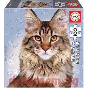 Image 1 of Educa Пъзел EDUCA 18805 - 100 части - Maine Coon (EDU18805)