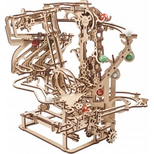 Ugears 3D dřevěné mechanické puzzle Kuličková dráha řetězová