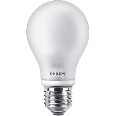 Philips klasik, 8,5W, E27, teplá biela