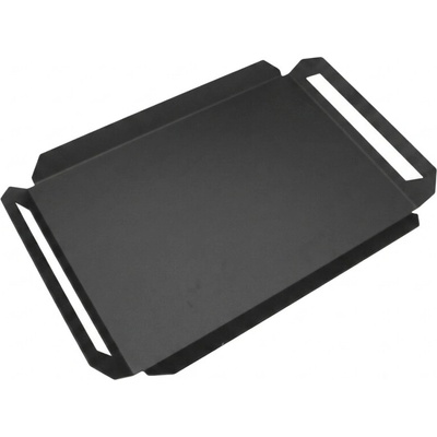 ZLKL Servírovací hliníkový podnos 450 x 300 mm čierny