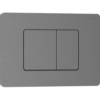 Mexen Tex 05 бутон за промиване неръждаема стомана, четкано оръжие сиво - 6105-12 (6105-12)