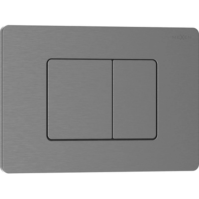 Mexen Tex 05 бутон за промиване неръждаема стомана, четкано оръжие сиво - 6105-12 (6105-12)