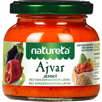 Natureta Ajvar jemný 290 g