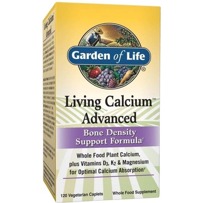 Garden of Life Living Calcium Advanced | Bone Density [120 капсули]