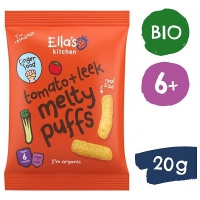 Ella's Kitchen BIO křupky rajče a pórek 20 g