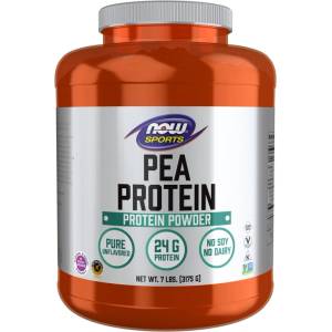 NOW NOW Pea Protein, 3175 Grams