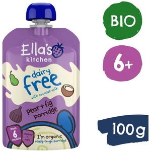 Ella's Kitchen BIO Безмлечна каша с круши и смокини (100 г) (EK647)