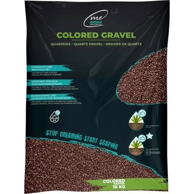 ME Aquaristic štěrk Mocha Brown 2-3 mm 10 kg