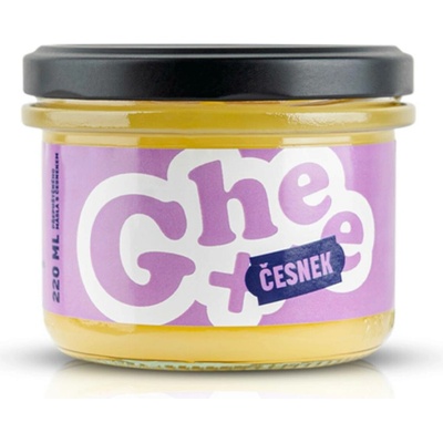 GHEE Ghee+ česnek 220 ml