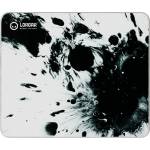 LORGAR Full print white and black design Bottom is black rubber with embossed LORGAR logo with double side edge stitching (LRG-MPA14L)