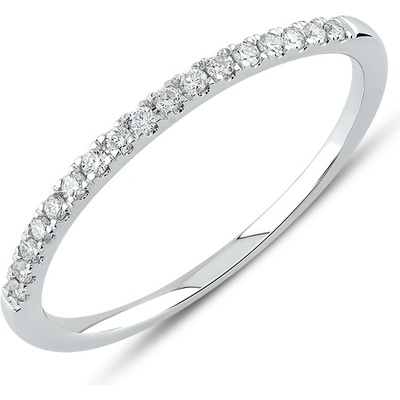 Lillian Vassago Prsten v bílém zlatě s diamanty LLV59 DR008W