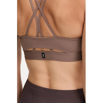 On Сутиен за йога On Studio в кафяво с изчистен дизайн 1WF12381936 (1WF12381936)