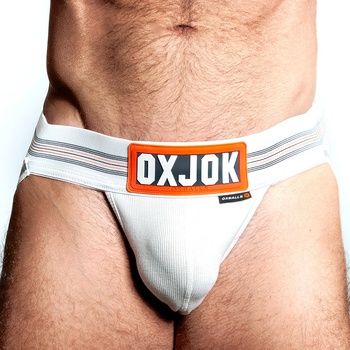 Oxballs OXJOK SLINGJOCK Upthrust Slider Jock White Snow L