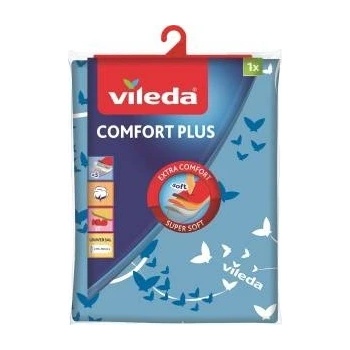 Vileda Ironing board cover Vileda 163255 Comfort Plus Blue (130 x 45 cm)