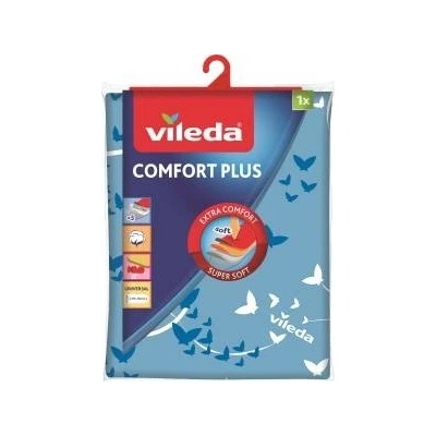 Vileda Ironing board cover Vileda 163255 Comfort Plus Blue (130 x 45 cm)