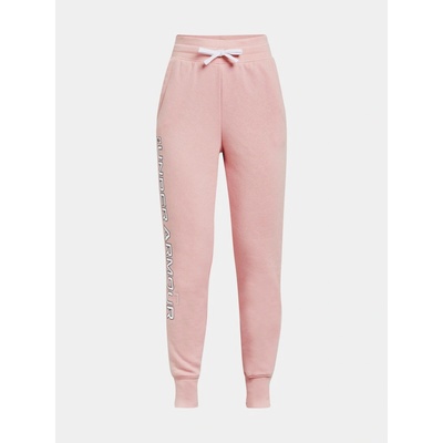 Under Armour rival fleece Joggers K růžové 1356487 676