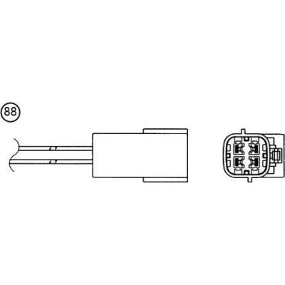 Lambda sonda NGK OZA544-R1