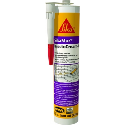 SikaMur-InjectoCream-100 - bariéra proti vzlínajíci vlhkosti Objem: 300 ml – Zbozi.Blesk.cz