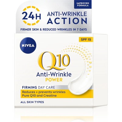 Nivea Q10 Power Дневен крем против бръчки Дневен крем дамски 50ml
