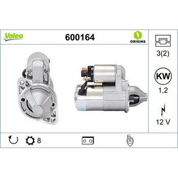 Startér VALEO 600164