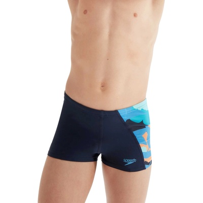 Speedo Бански boys digital panel aquashort
