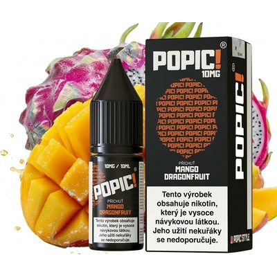 POPIČ! Mango Dragonfruit 10 ml 10 mg