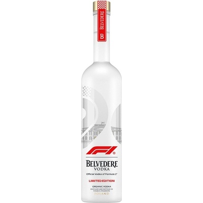 Belvedere Organic Vodka F1 Edition 40% 0.7 l (čistá fľaša)